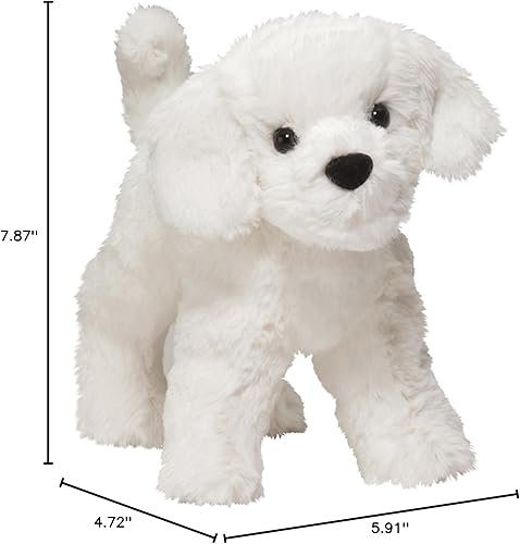 Miniatura 2 de Douglas Dandelion Puff Bichon Dog Plush Stuffed Animal