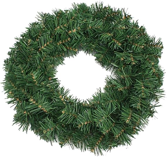 Amazon クリスマスリース 土台 ガーランド クリスマス 飾り 40cm 丸型 グリーン リース おもちゃ Amazon クリスマスリース 土台 ガーランド クリスマス 飾り 40cm 丸型 グリーン リース おもちゃ