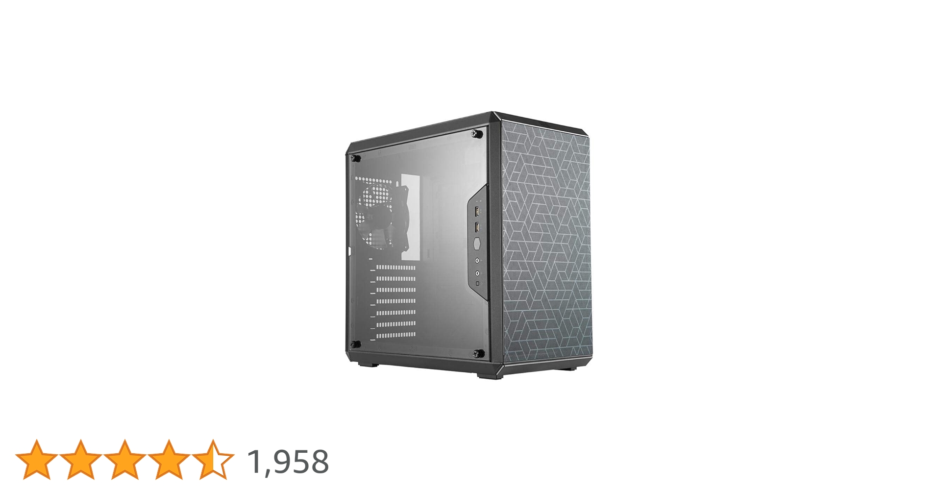 未使用 Cooler Master MasterBox Q500L PCケース Amazon.co.jp: Cooler Master MasterBox Q500L マイクロATX