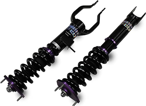 Miniatura 47 de D2 Racing RS Coilovers 36 MANERAS ajustables para 1993-2002 Nissan Marzo
