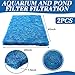 Kittmip 2 Pcs Pond Filter Mat 40