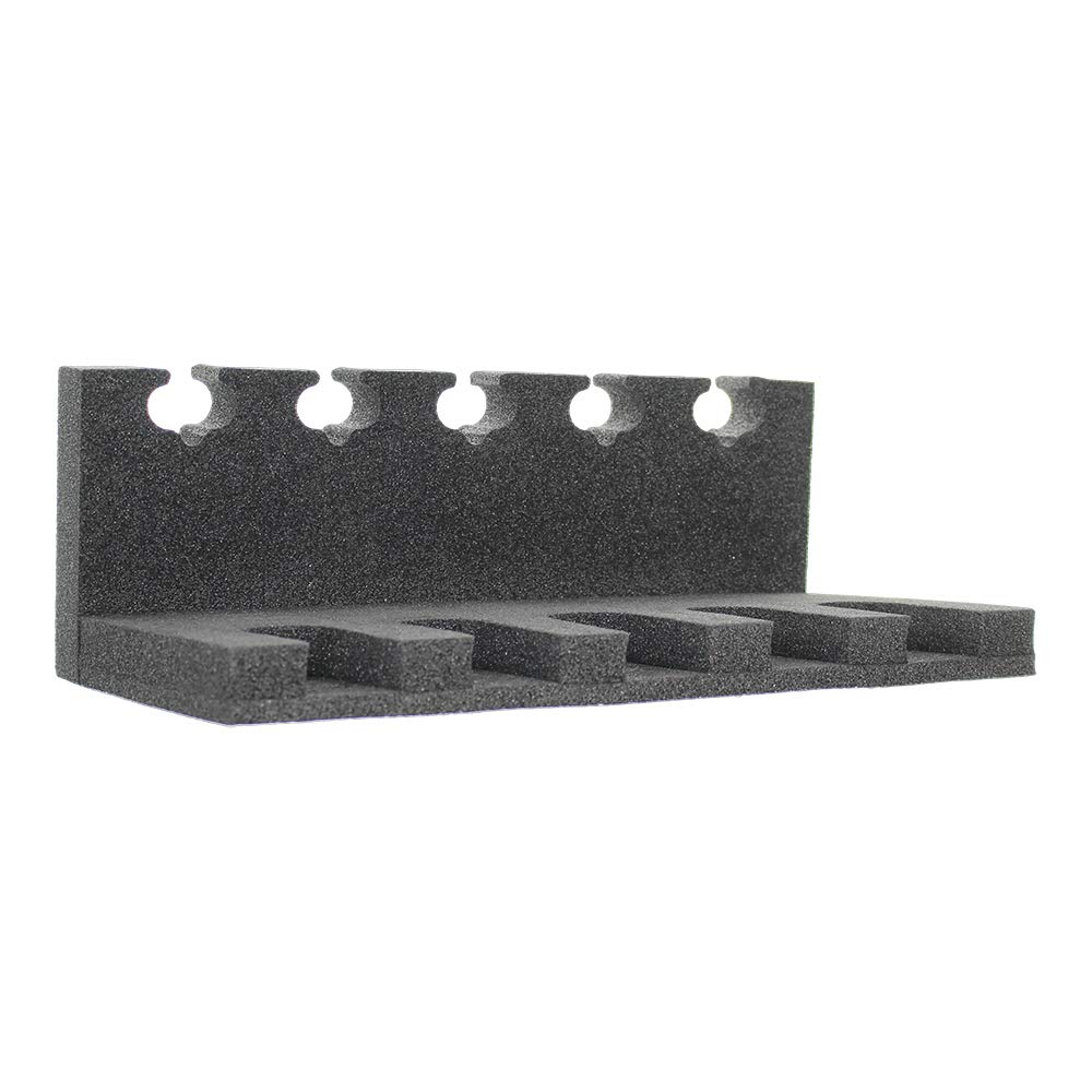 Rottner Porte-Armes pour 5 Armes Courtes-réglable en Largeur-Montage avec Film adhésif-(lxh) 375x135 mm