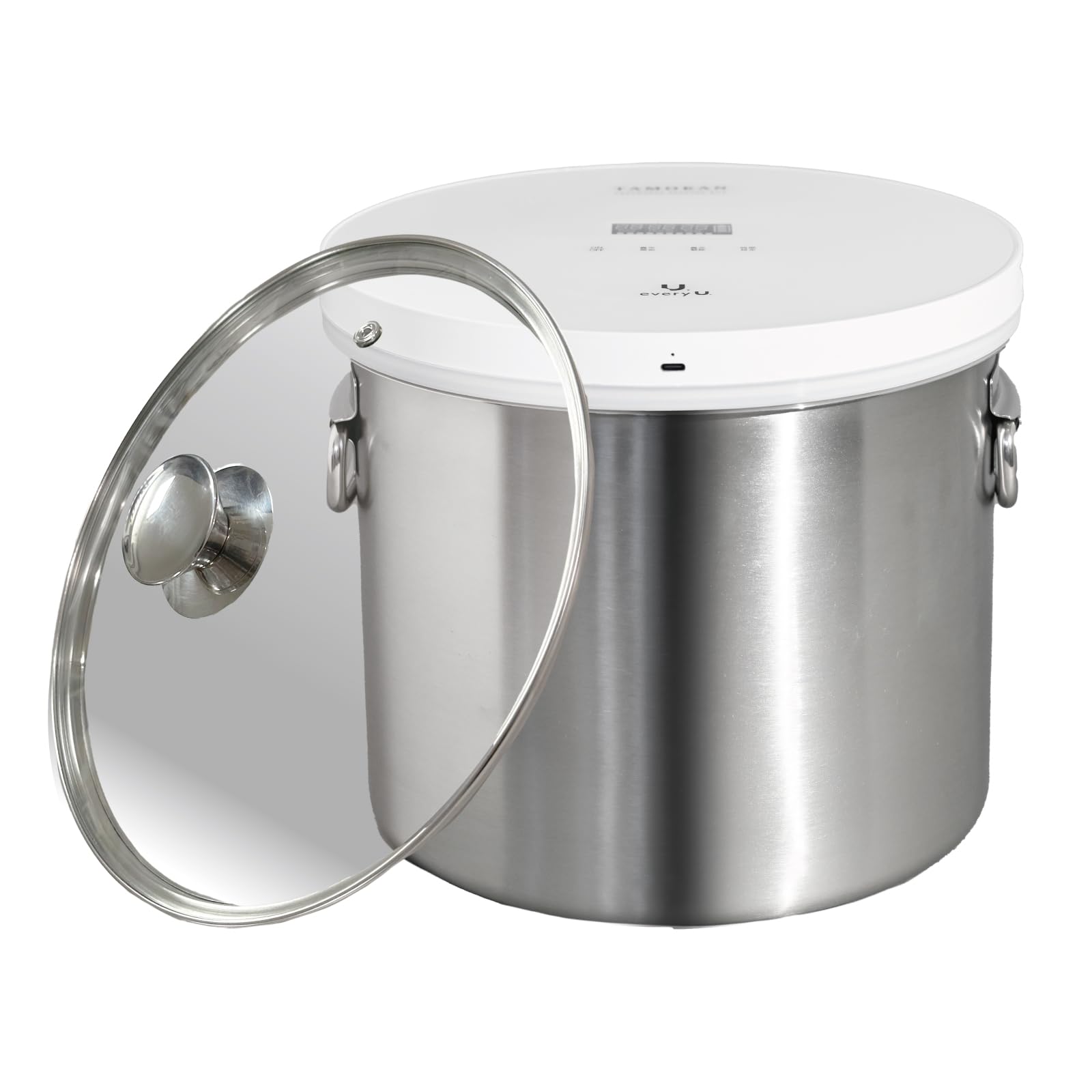 TAMOKAN 真空ストッカー 5L ランテルメディエール 真空保存容器 TAMOKAN 5L ホワイト NQ