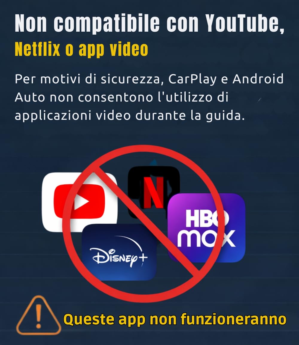 CarPlay Wireless 2026 Android Auto Adattatore Bluetooth compatibile con iPhone Apple e Android, elimina i cavi e migliora l’esperienza di guida con connessione stabile e senza ritardi SwiftLink Max
