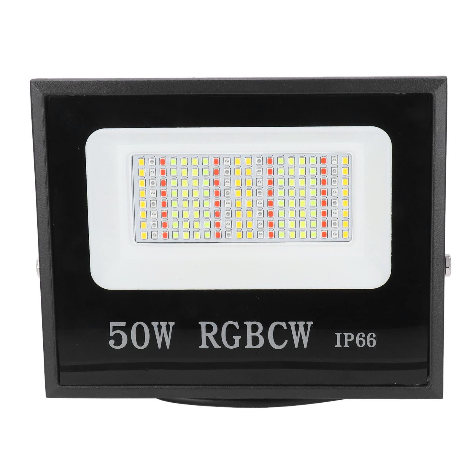 Faretto LED, Impermeabile IP66, 50W RGB | Temporizzazione ad alta efficienza energetica, controllo BT APP integrato, involucro in alluminio, paralume in vetro