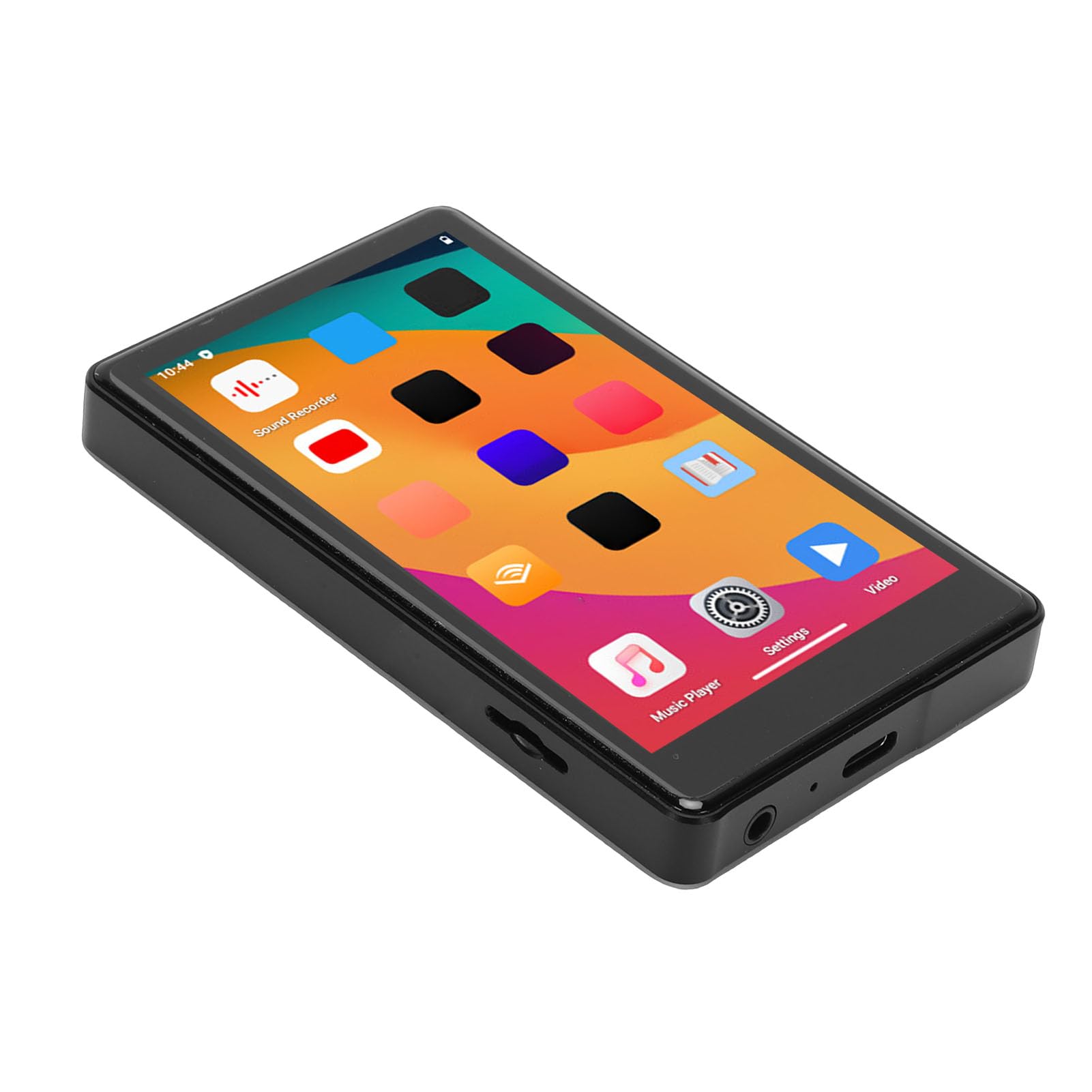 Yunir MP3 Player with Bluetooth and WiFi 3GB RAM and 32GB ROM 4 Touch Screen Music Video Player