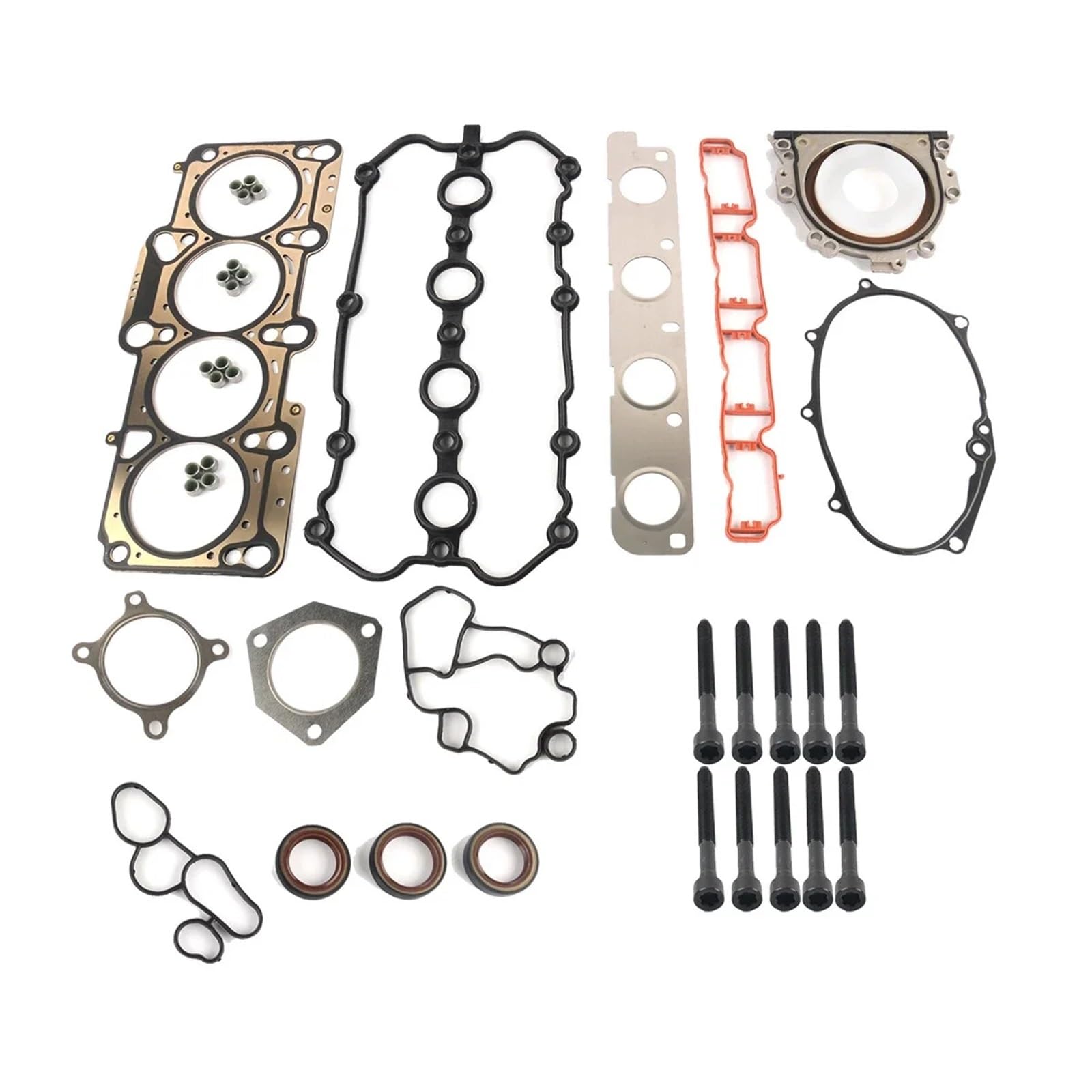 Kit de juntas de culata AP01 Kit de reparación de juntas de culata de motor para VW Golf para AUDI BPY 06A103171A
