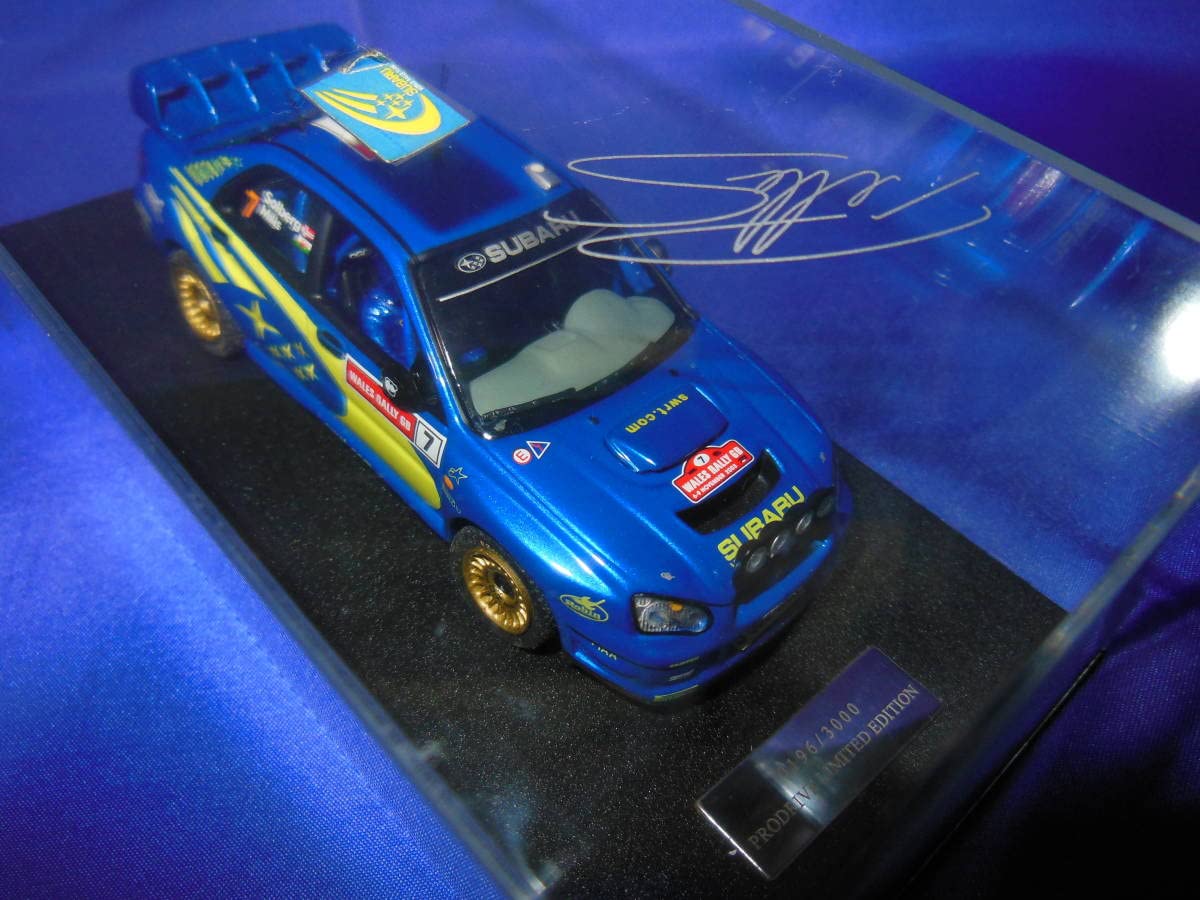 Amazon | 1/43 サイン入り PRODRIVE スバル公式 インプレッサ IMPREZA