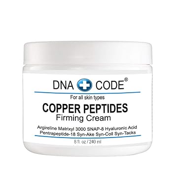 Skin Care Magic Firming Cream-Copper Peptides Daily Firming Cream-Argireline, Matrixyl 3000, SNAP-8, Pentapeptide-18 Leuphasyl, SYN-AKE, Copper Peptide,Syn-Coll, Syn-Tacks 8 OZ