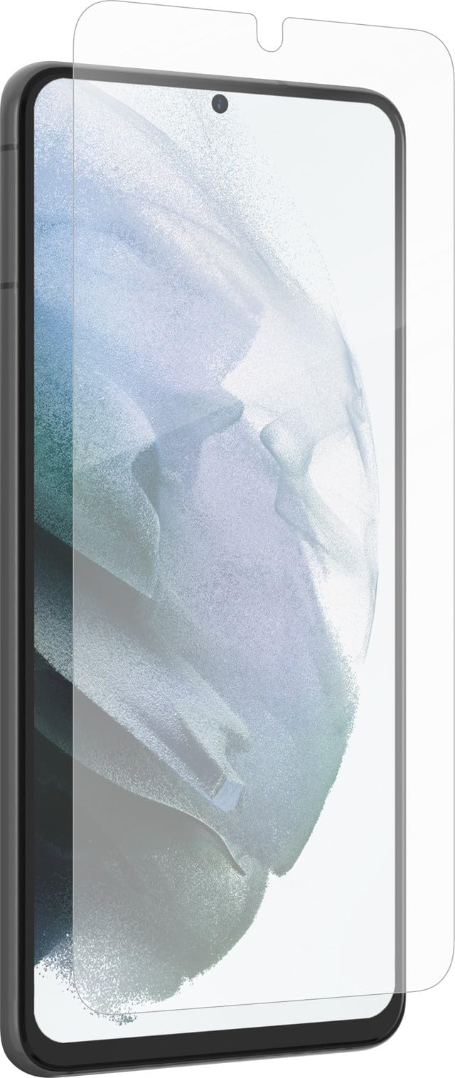 ZAGG Compatible with InvisibleShield Ultra Clear+ Screen Protector Compatible with Galaxy S21 5G, Shockproof, Smudgeproof, Scratch Resistant, Clear