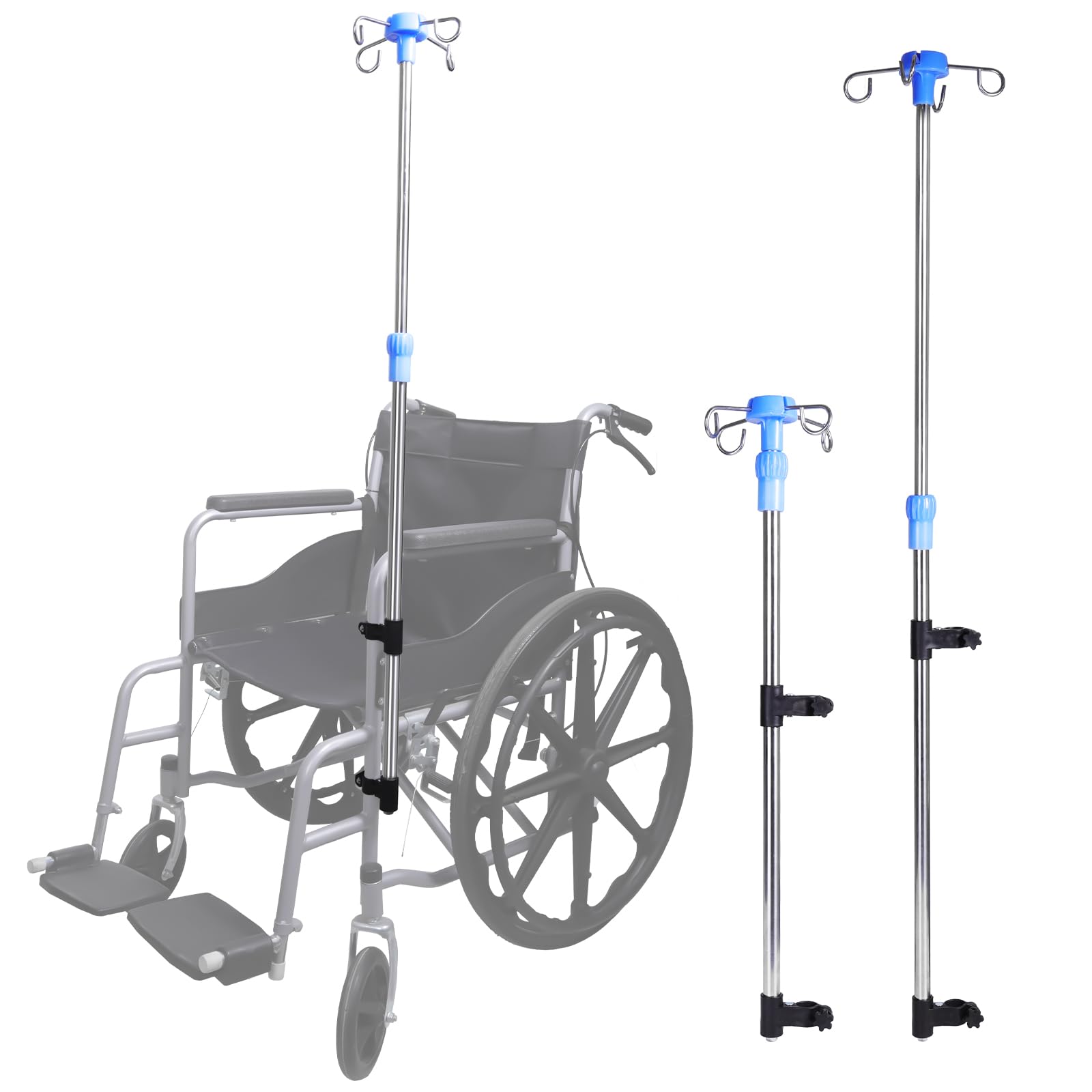 点滴棒　伸縮タイプ Amazon.co.jp: lefeke 点滴スタンド 車椅子用 点滴台 自宅 点滴棒 IV