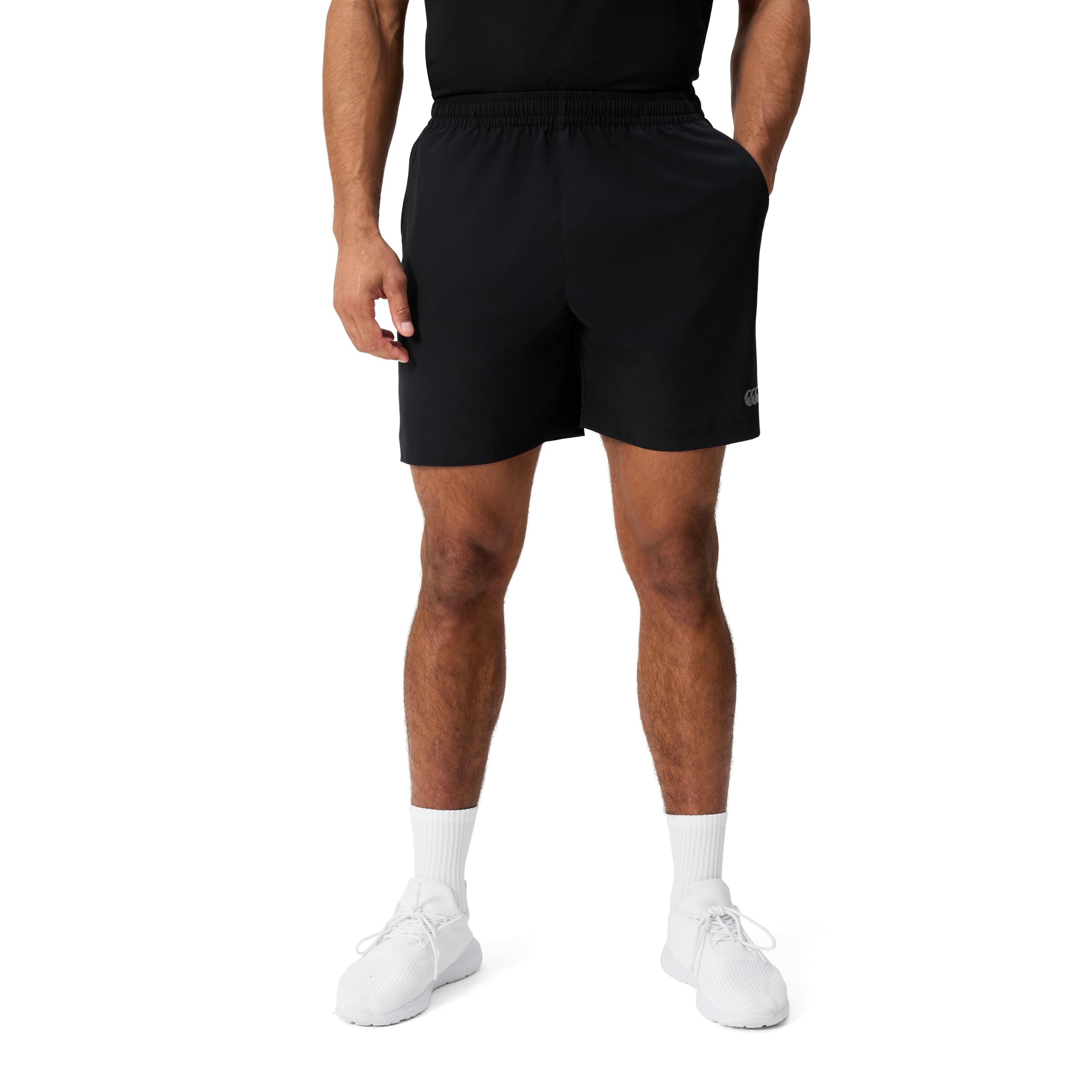 Canterbury Tempo Training 7" Pantalones Cortos para Hombre, Negro, XXL