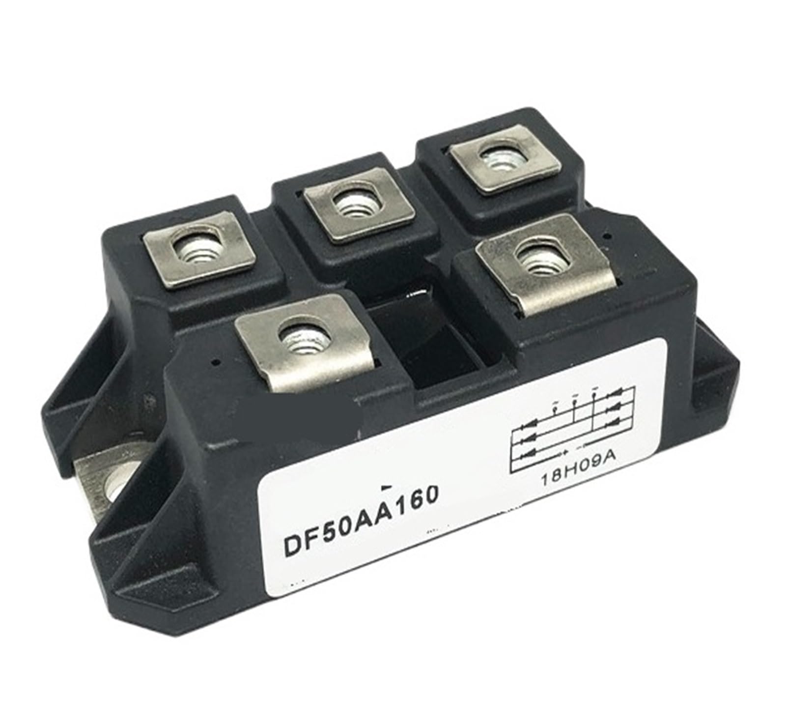 Pont de pont triphasé DF30AC160 avec isolation thermique renforcée pour haute tension 1600V