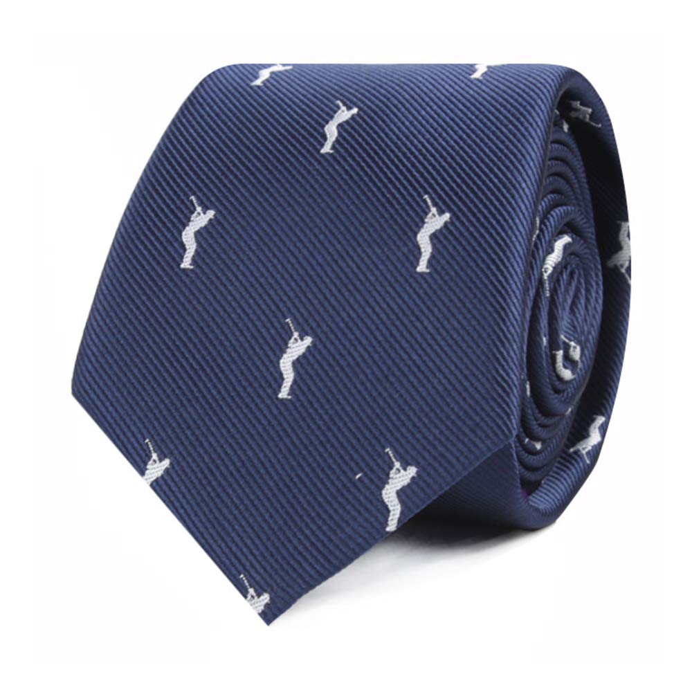 Cravatte sportive e speciali | cravatte da uomo | cravatte sottili | Regalo per i colleghi di lavoro | Regalo di compleanno per ragazzi - bianco - Skinny