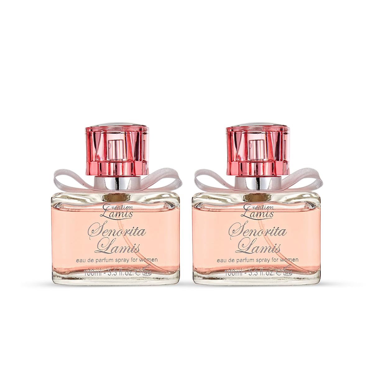 Senorita Lamis (Pack of 2) | Chypre, Floral & Fruity Long Lasting Fragrance | Perfume for Women | Eau de Parfum (EDP) - 100ml / 3.4 fl.oz