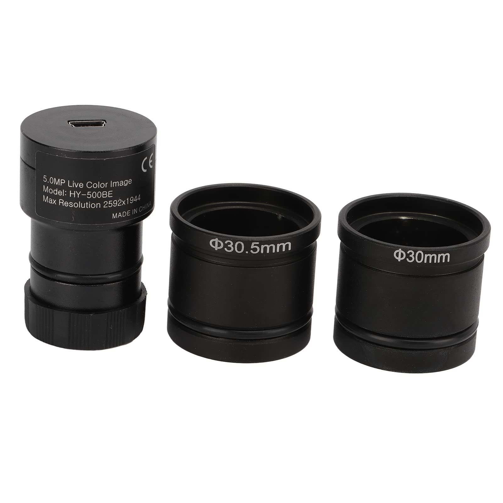 Kamera Mikroskopowa Cyfrowa Kamera Mikroskopowa ze Stopu USB 5 MP CMOS 2592 X 1944 USB2.0 Automatyczny Balans Bieli do Biologicznych Mikroskopów Stereoskopowych Obrazowanie Przemysłowe