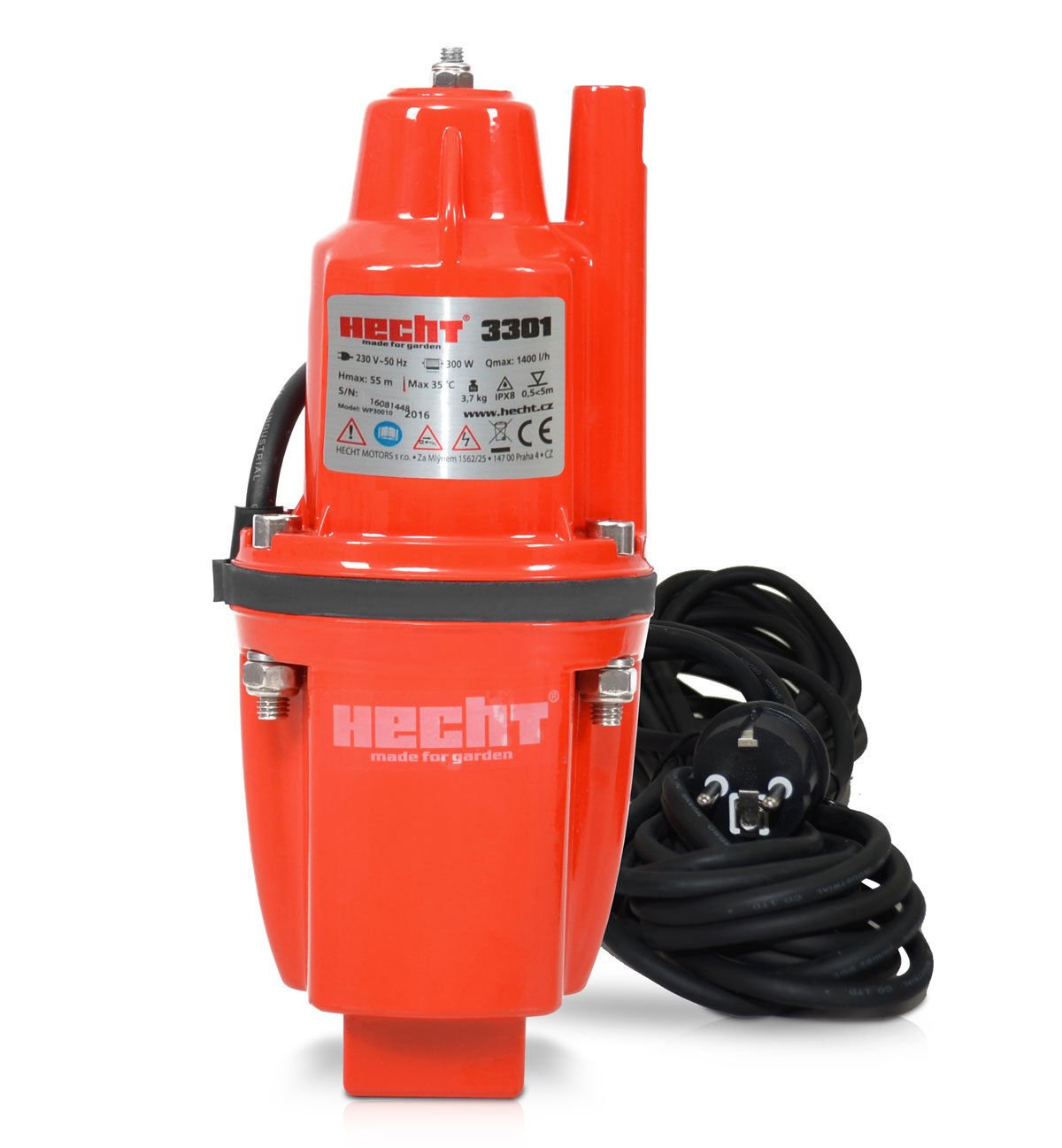 Pompe de jardin HECHT 1200l/h 300W