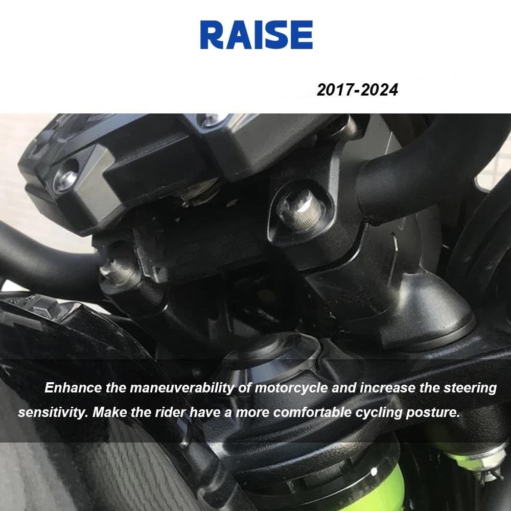 Amazon.com: MZMRUPGFV Motorbike Handle Bars for Z650 for Ninja 650