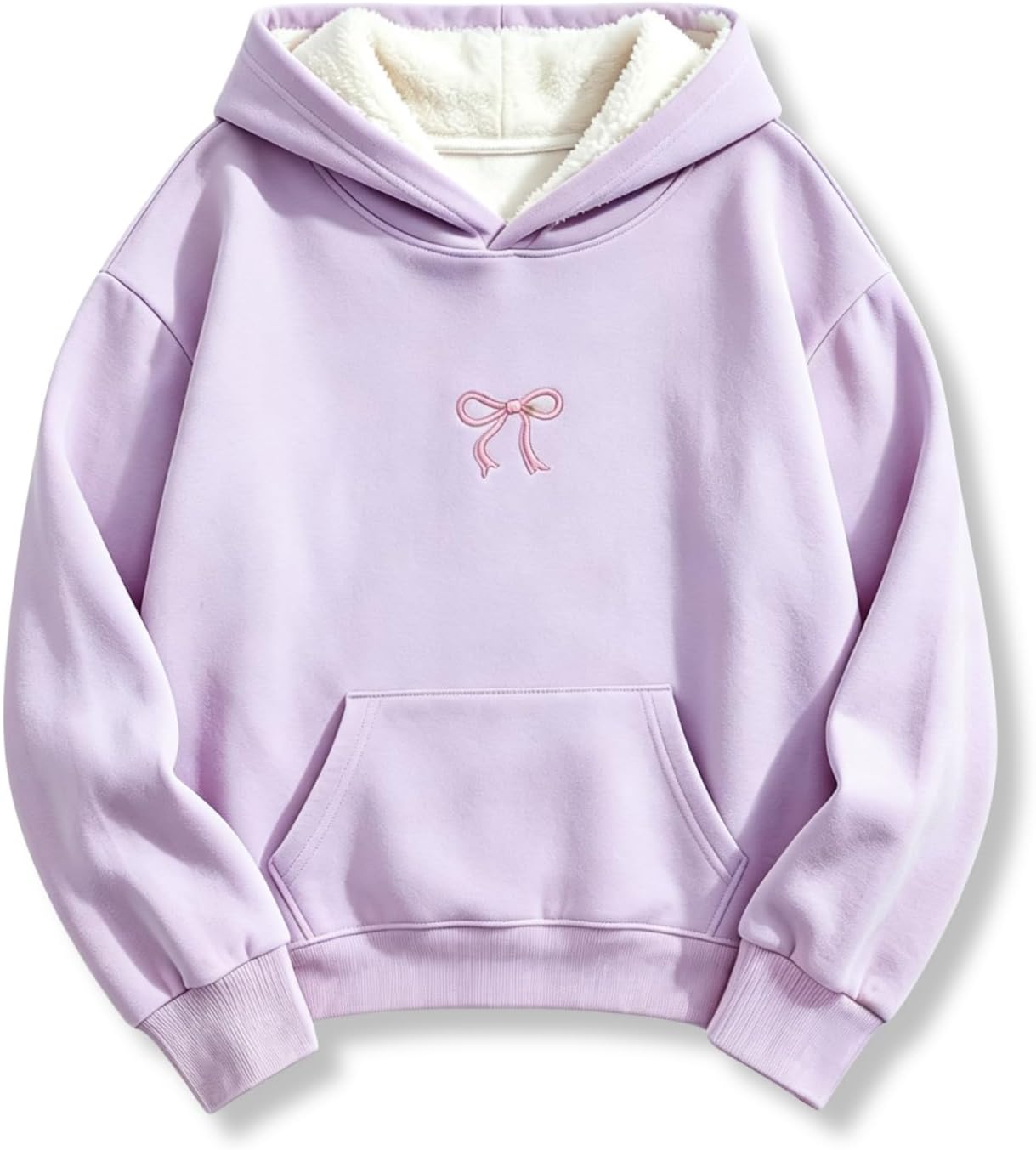 Girls Oversized Hoodies Fleece Pullover Sweatshirts Teen Fashion Casual Outfits Fall Winter Clothes Size 7-14Y