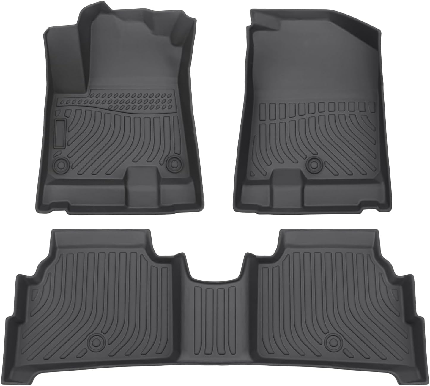 Cartist Floor Mats Custom Fit for KIA NIRO Electric 2019-2022 Accessories All Weather Floor Liner Front & 2nd Row Heavy Duty