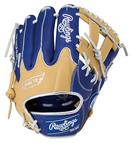 ローリングス(Rawlings) 野球用 グラブ グローブ ソフトボール用 男子専用 HYPER TECH COLORS for MEN GS5FHTC565W オールラウンド用 インディゴ/キャメル 11.75インチ ※左投げ用