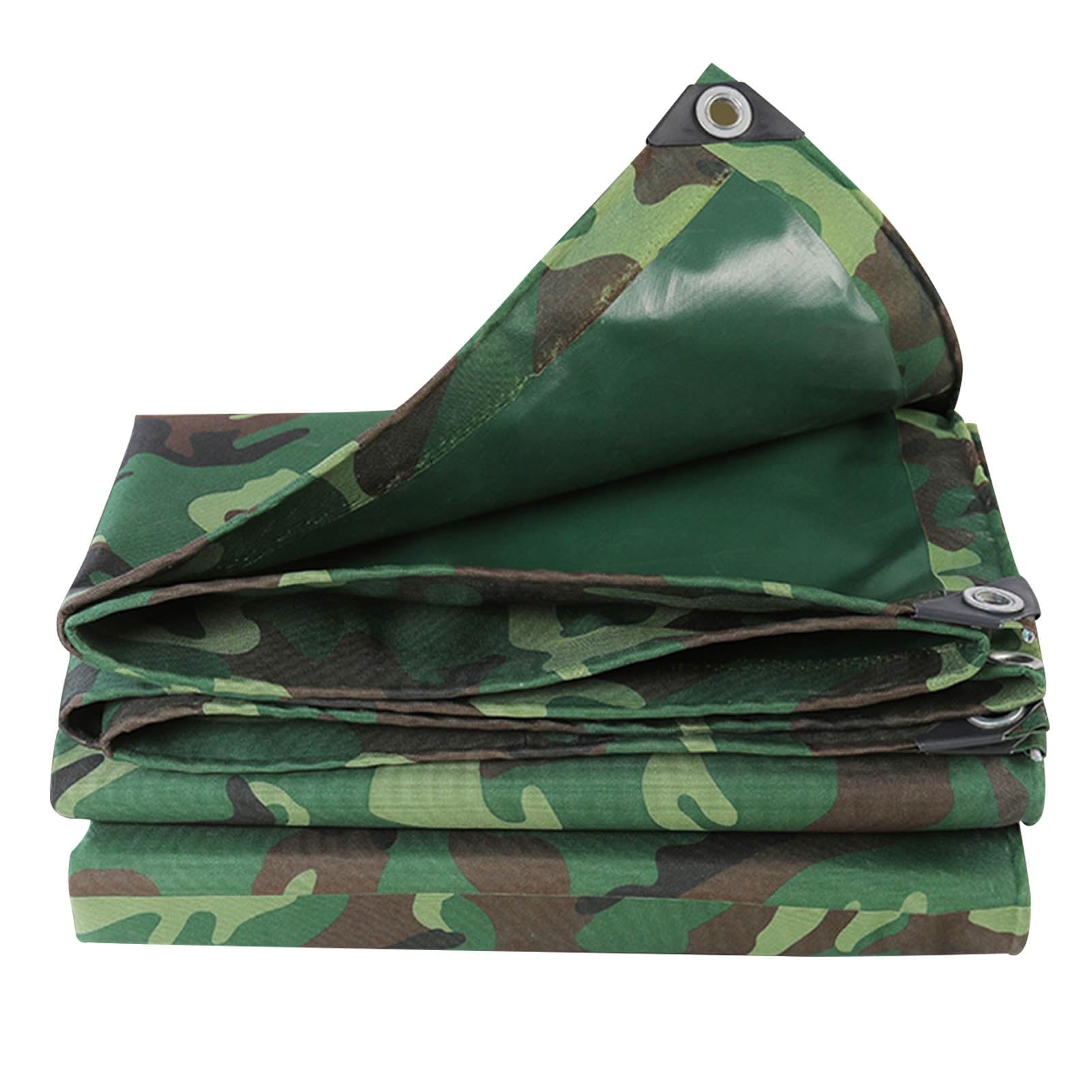 Lona de camuflaje multiusos con ojales para fundas de coches y pérgolas exteriores