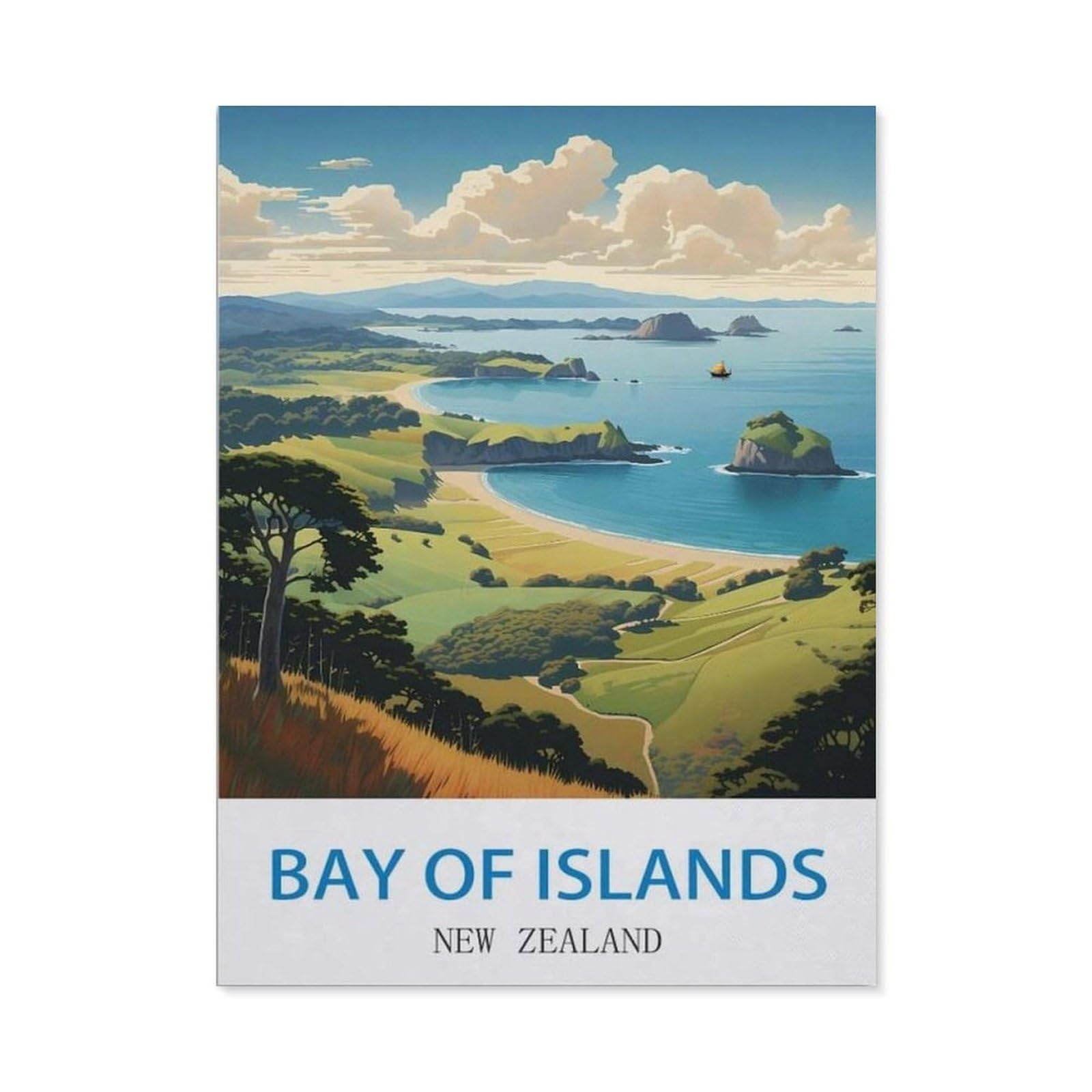 ビンテージパズル「GREEN S NEW ZEALAND」 ビンテージパズル「GREEN ISLANDS NEW ZEALAND」 Cavallini