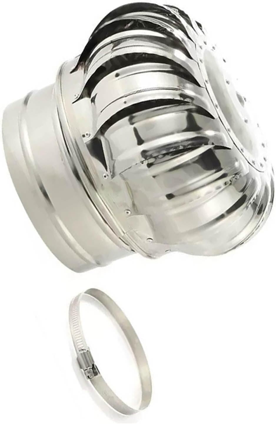 JvFbjLF Stainless Steel Vents Roof Ventilators Chimney Rotary Vent Fans(160mm)