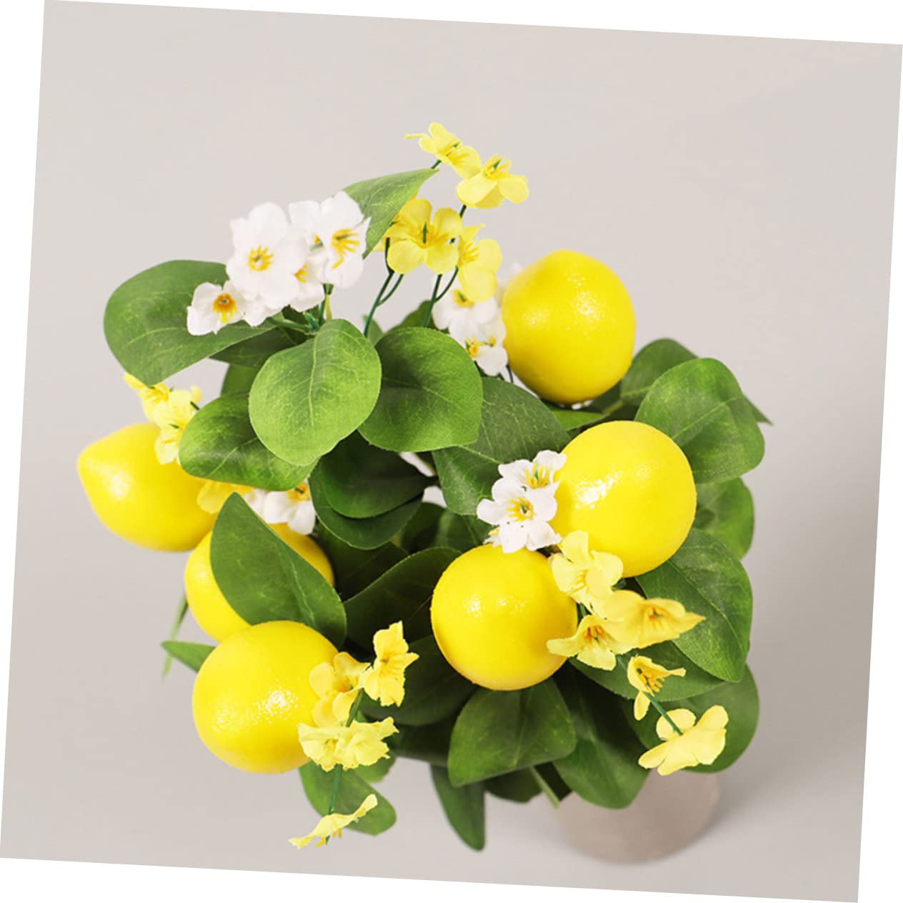 5pezzi Decorazione Con Foglie Verdi Bouquet Artificiali e Aspetto Realistico Per Fotografie e Allestimenti Festivi