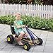 Go-Kart con Pedales y Ruedas Coches Niños a Pedales Aprovado por Norma...