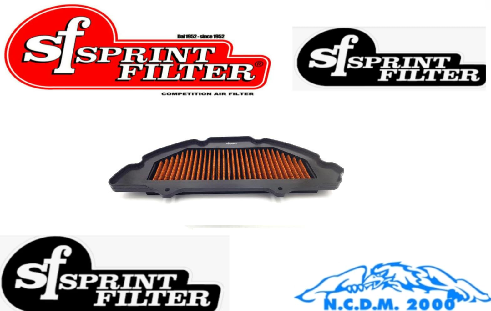 SPRINT FILTER SUZUKI FILTRO ARIA SPORTIVO SUZUKI GSX-S 1000 2022-2023 GSX-S 950 2022>2023