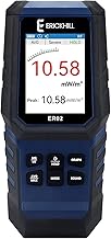 ERICKHILL EMF Meter ER02, EF/MF/RF Test Rechargeable Digital Electromagnetic Field Radiation Detector Portable LCD Field Detector for Home, Bedroom, Office, Outdoor