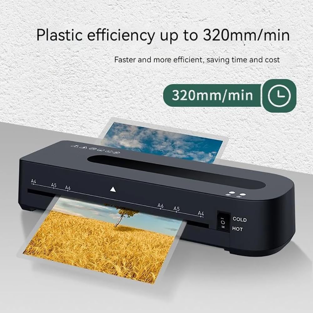 Máquina portátil de Embalaje de plástico A4, máquina encoladora doméstica, máquina laminadora térmica, máquina laminadora de Fotos