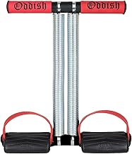 ODDISH; way to fitness Heavy Duty Large Spring Tummy Trimmer | Extra Long Dual Spring Ab Exerciser | Wide Foot Pedals & Strong Resistance | Full Body Home Gym Equipment for Men & Women | Weight Loss Tool