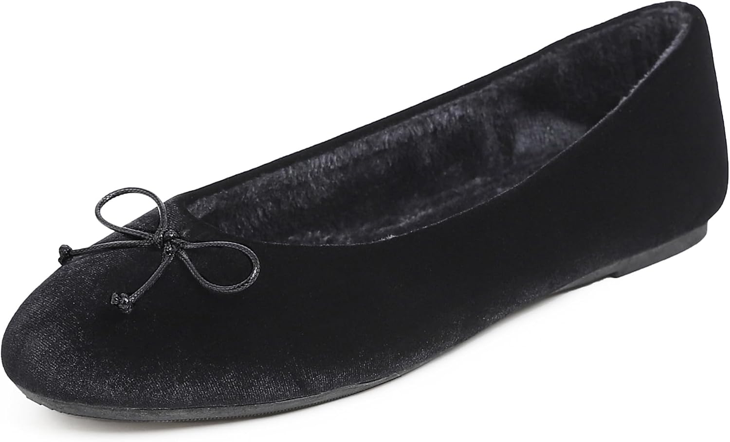 Black Velvet Fur Lined