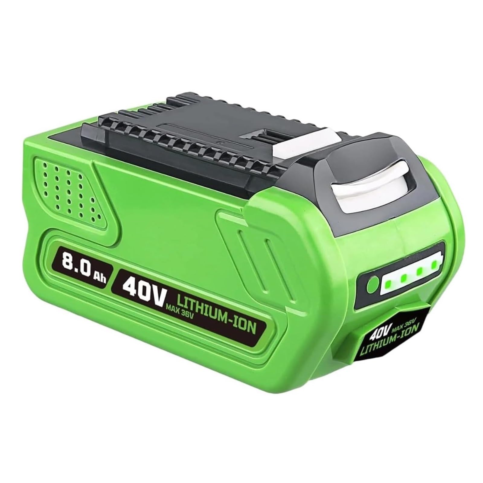 Batería de Repuesto de 8,0 Ah Compatible con Herramientas Greenworks G-MAX de 40 V (29472, 29462, 29252 y 20202) (batería de Iones de Litio de 40 V)