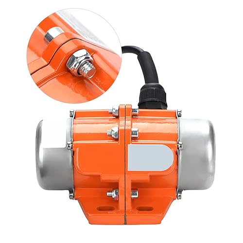 Miniatura 6 de Motor vibrador de 1/3 fases, motor vibratorio de 230 V, motor de vibración 220 V/380 V 3000 RPM Asíncrono Ajustable Excentricidad Bloque de aleación