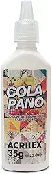 Cola Pano, Acrilex 168120000, Multicor, 35 g, Pacote de 12