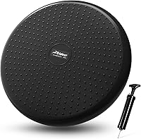 Vista 4 de Trideer Disco de equilibrio de núcleo con cojín oscilante, asiento flexible para aula primaria, asiento para meneo para niños sensoriales