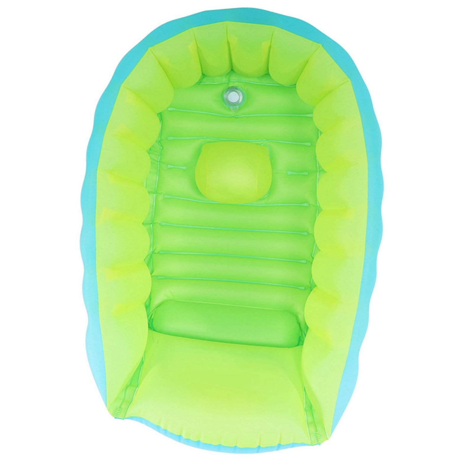 EMUKOEP Vaschetta per Bambini Pieghevole con Protezione Antiscivolo Dell' per il Bagnetto dei neonati. Materiale in PVC (L)