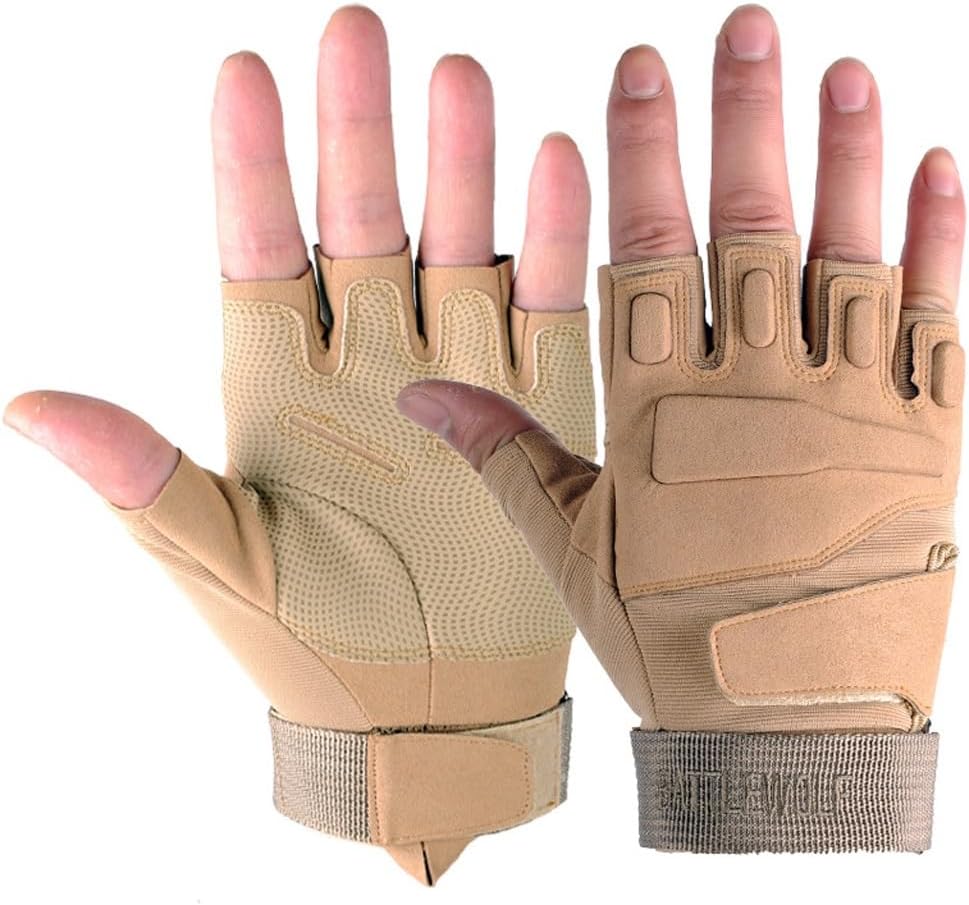 Outdoor Half-Finger Gloves Mountaineering Fitness Sports Protective