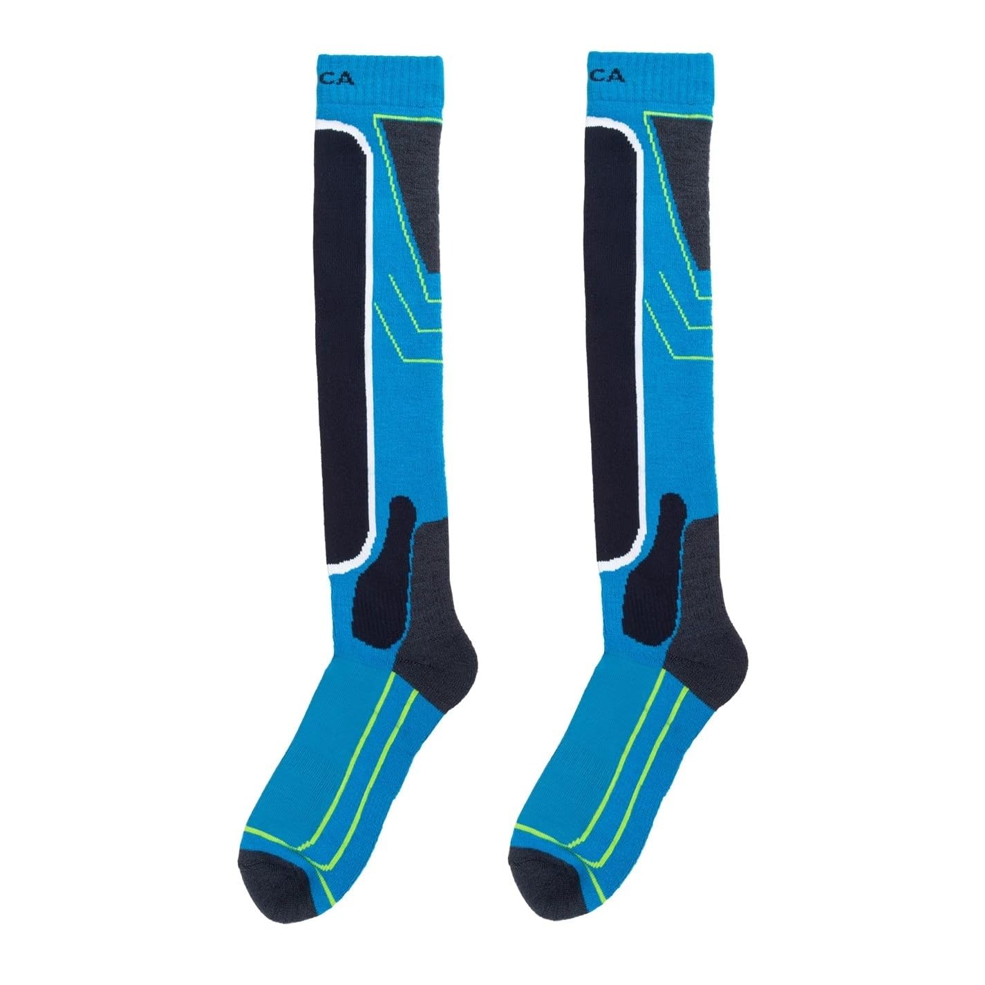 Nevica Womens Meribel Socks 2 Pack Wool Blue 4-8