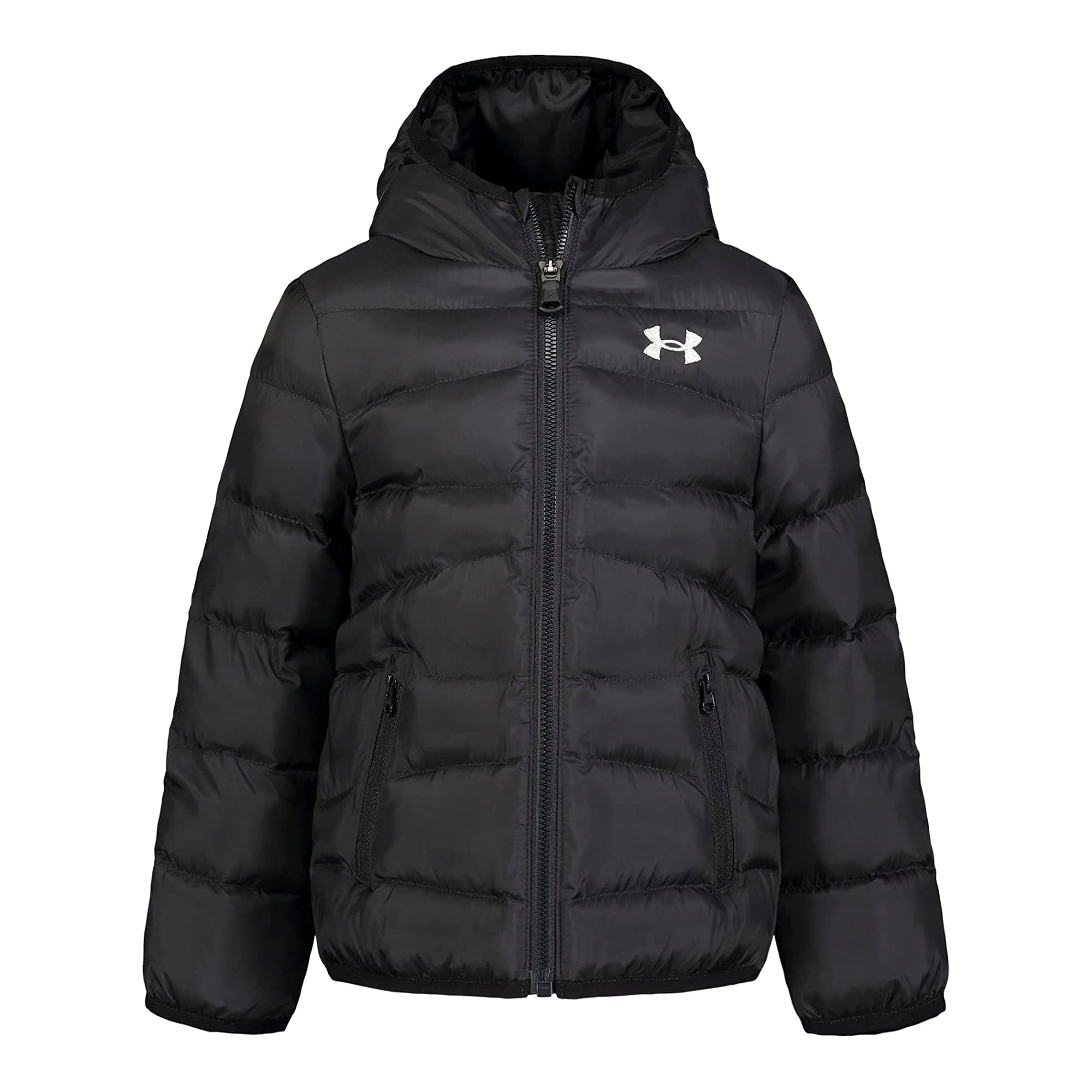 Under Armour UA PRIME PUFFER JACKET, BLACK - CORE, 2T