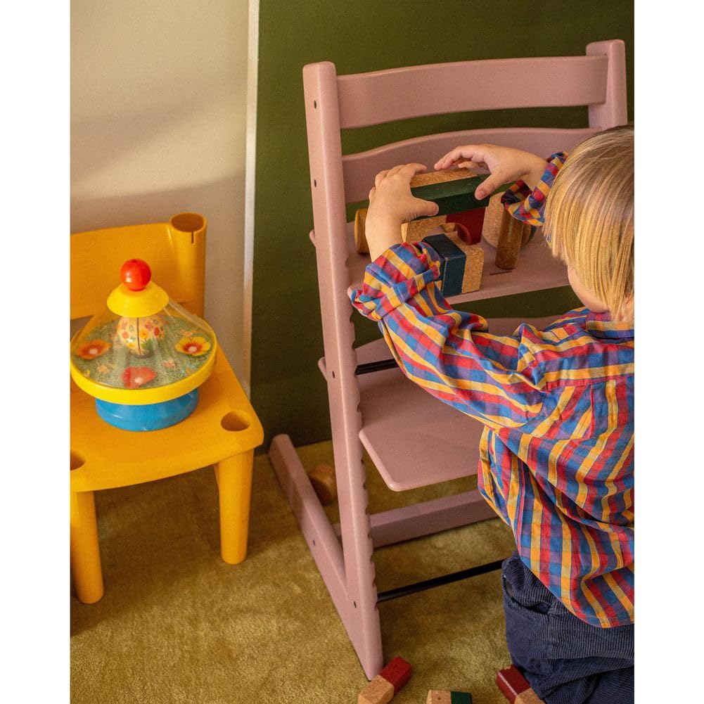 Stokke Tripp Trapp High Chair2 with Cushion and Table Tray - Black with Black Tray — view 6