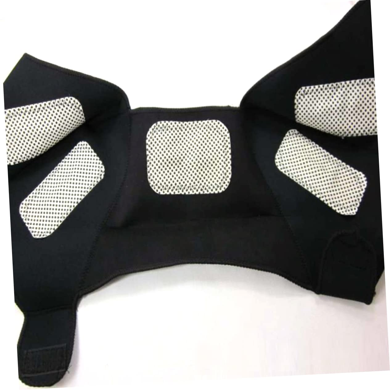 SHERCHPRY 1Pcs Self Heating Shoulder Brace Xl Breathable Support for Rotator Cuff Relief Design Comfortable Stabilizes and Shoulders Black