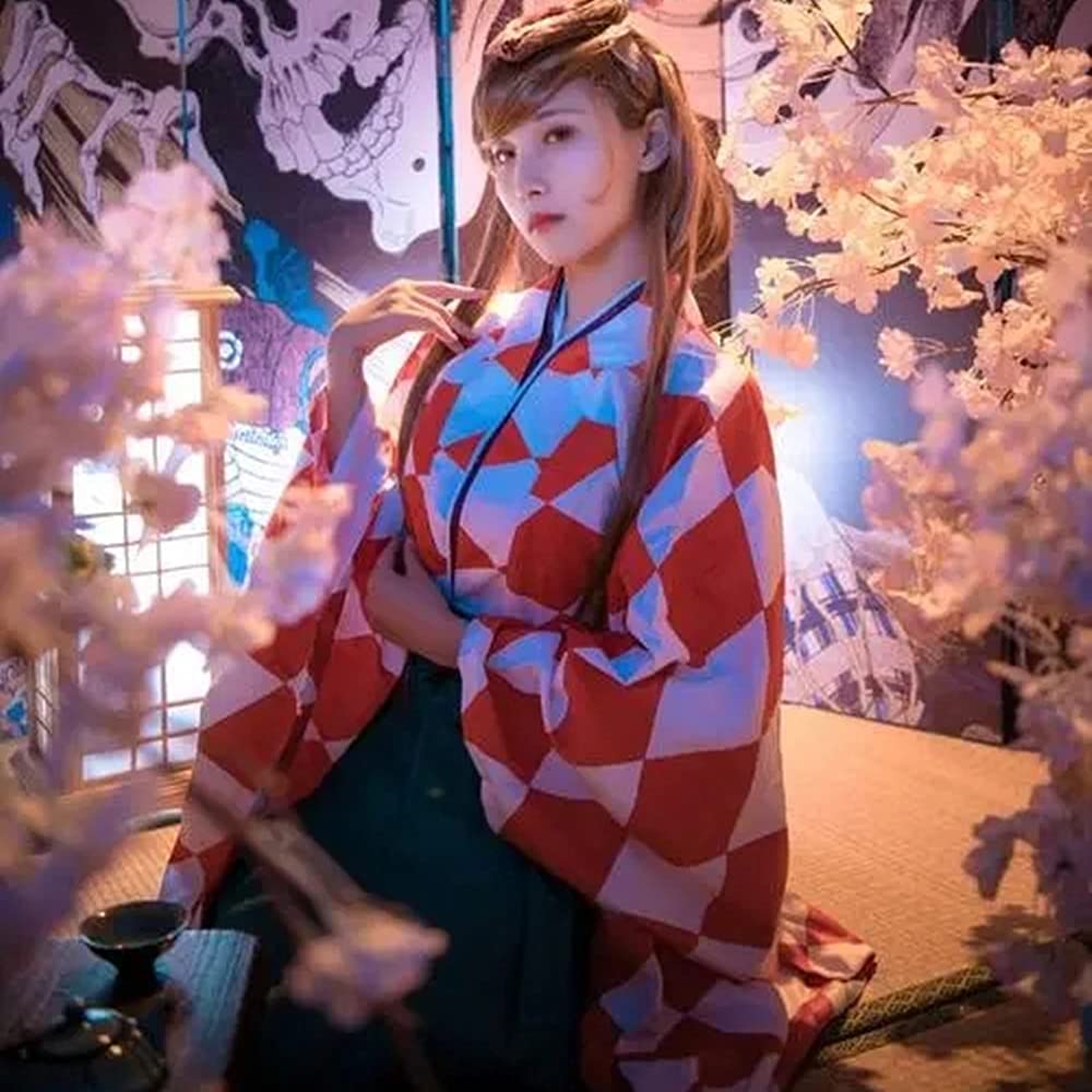 Charous Anime Zombie Land Saga, Cosplay-Yugiri-Kostüm, Kimono-Uniform, Anzug für Mottoparty, Cosplay, Yugiri