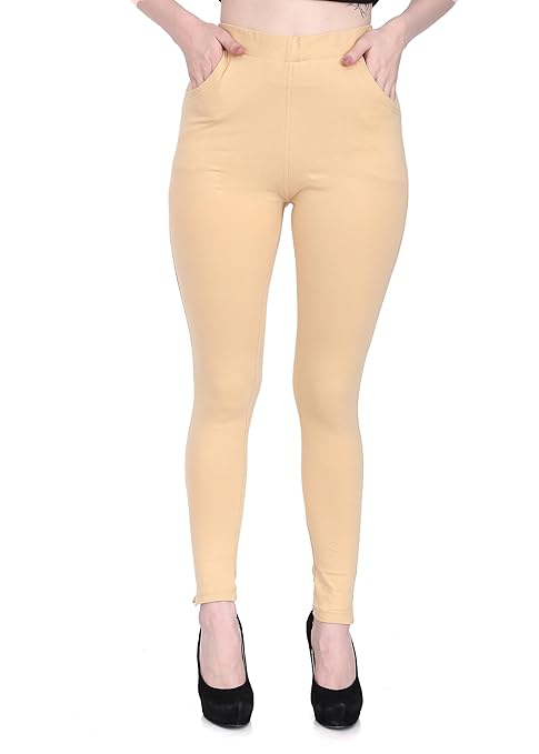 Women Skin Regular Solid Ankle Lenght