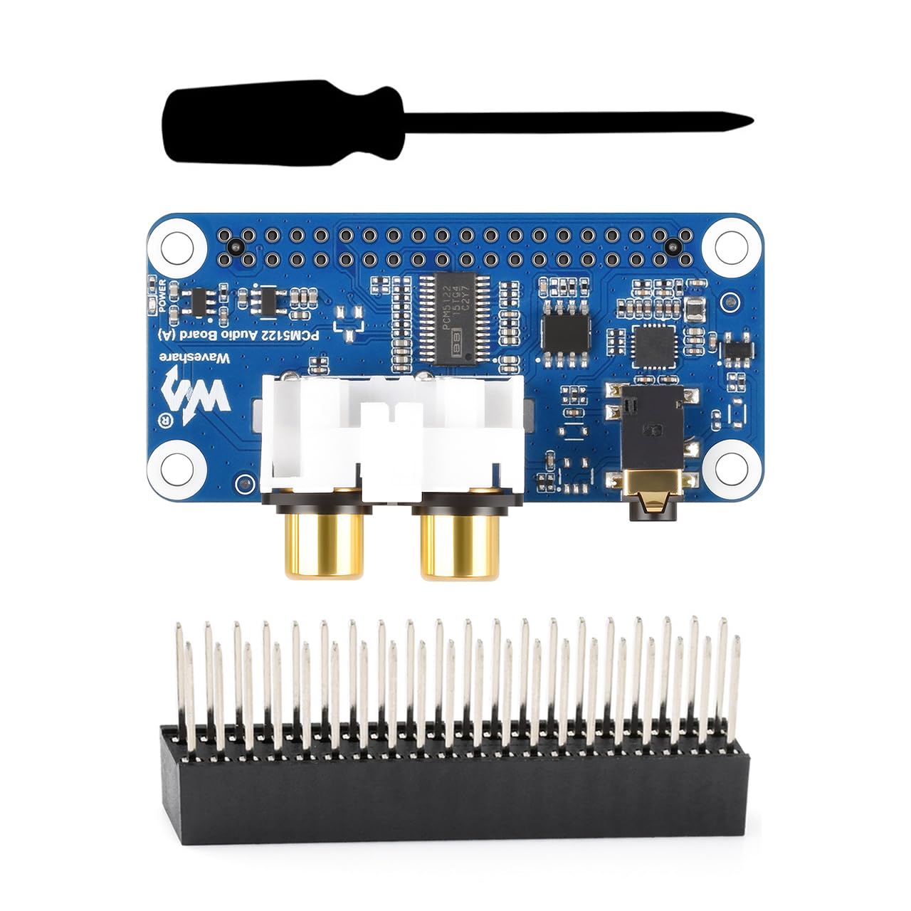 KLAYERS Pi HiFi Audio DAC, PCM5122 I2S Sound Card, Compatible with Raspberry Pi, 40-Pin GPIO, Stereo Output (Headphone/RCA), Onboard EEPROM​-image-10