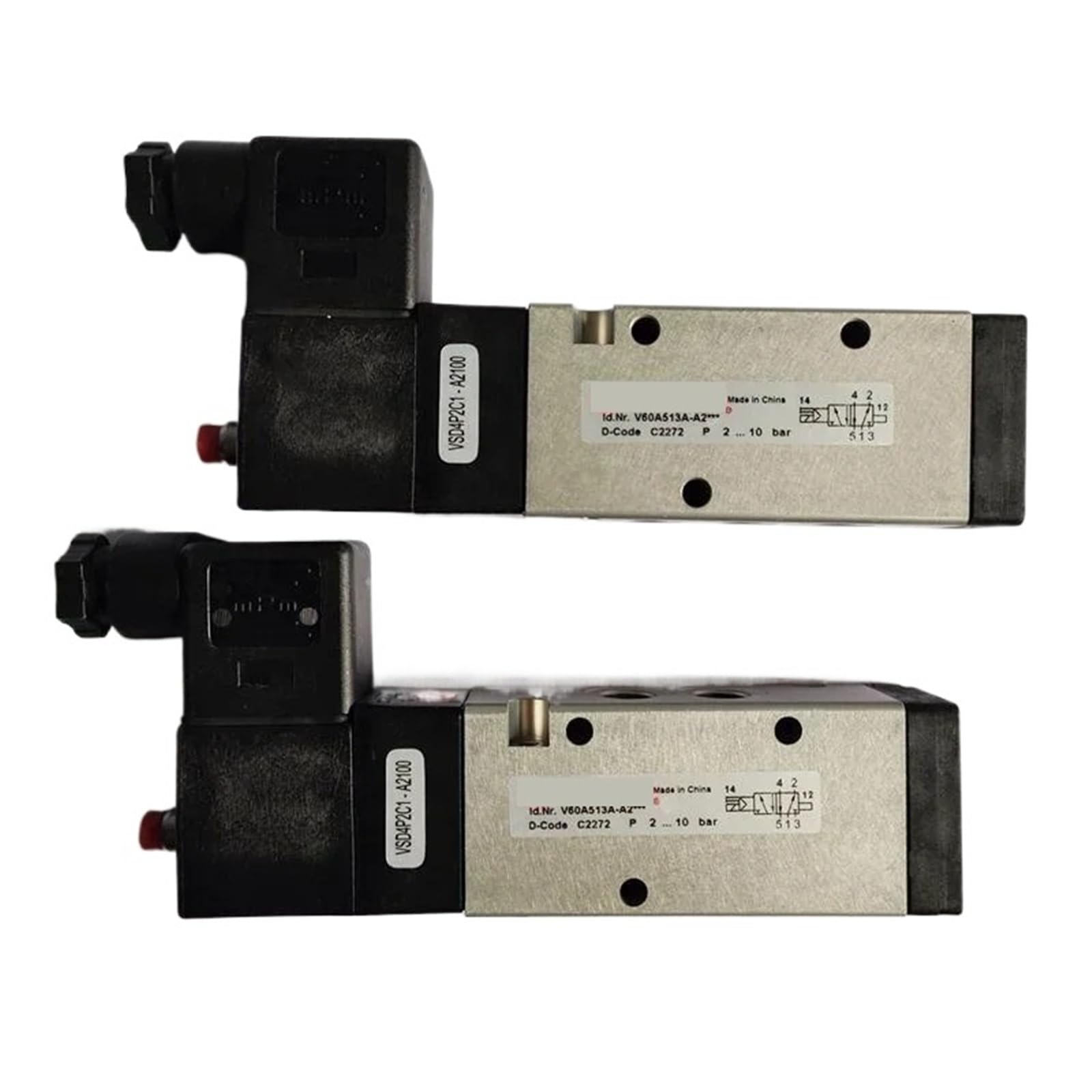 Électrovanne 60A513A-A2 à double tension 24V et 220V pour un contrôle précis
