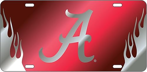Placa de matrícula cortada con láser de Alabama Crimson Tide